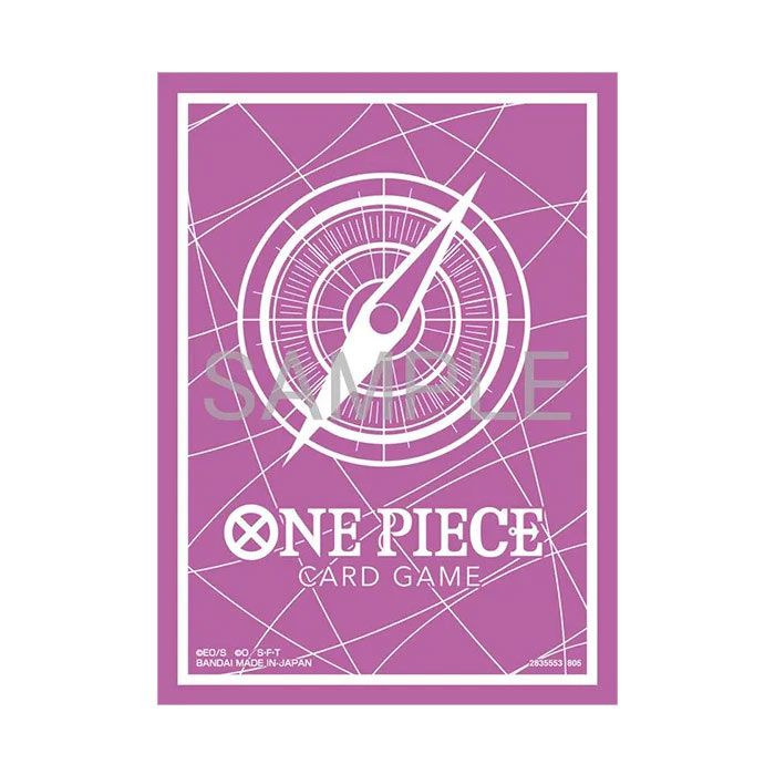 ONE PIECE ACC DON PACK - SLEEVES V13 04 - LOGO VIOLET (LOT DE 10 SLEEVES)