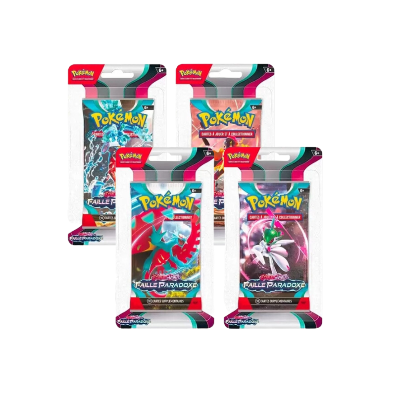 Acheter Pokémon JCC FR - Faille Paradoxe - EV04 Pack de Booster