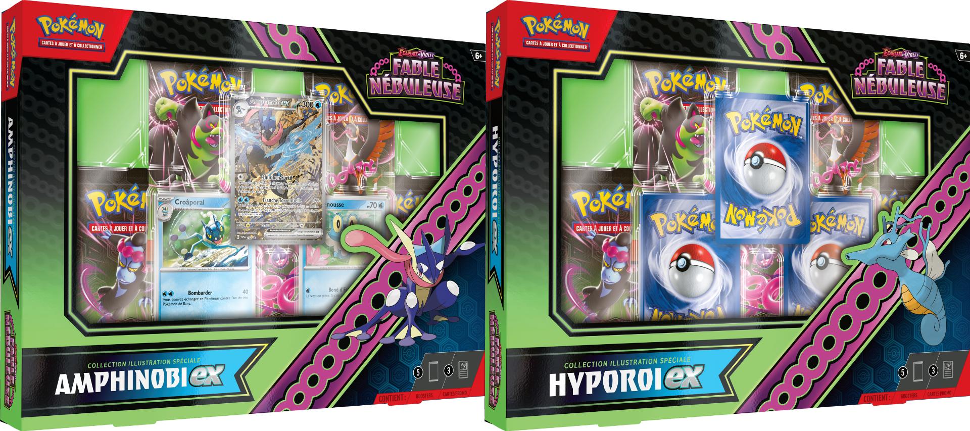 POKÉMON JCC EV06.5 - COFFRET COLLECTION ILLUSTRATION SPÉCIALE FABLE NÉBULEUSE