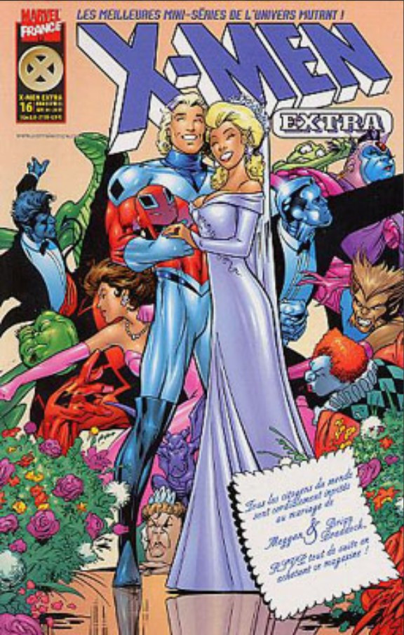 X-MEN EXTRA 16 LE MARIAGE DE MEGGAN & BRIAN BRADDOCK