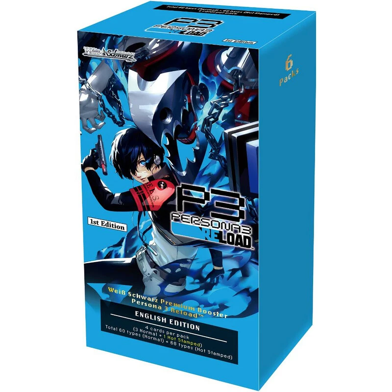 WEISS SCHWARZ [EN] - DISPLAY DE 6 PREMIUM BOOSTERS - PERSONA 3 RELOAD