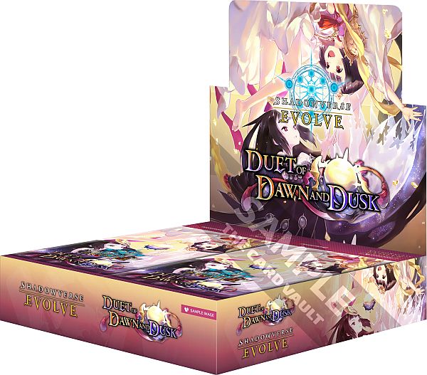SHADOWVERSE EVOLVE BP09 - DISPLAY DE 12 BOOSTERS - DUET OF DAWN AND DUSK - EN