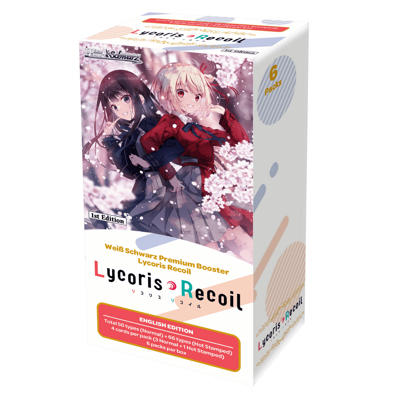 WEISS SCHWARZ [EN] - DISPLAY DE 6 PREMIUM BOOSTERS - LYCORIS RECOIL