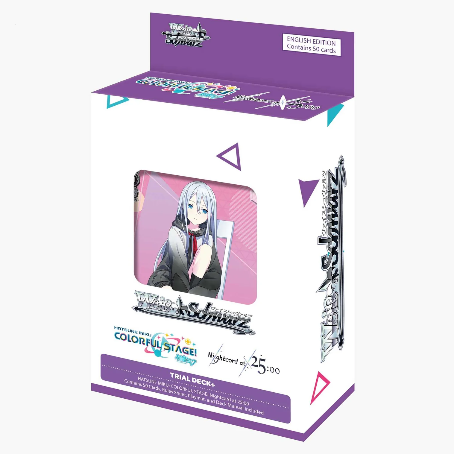 WEIS SSCHWARZ [EN] - TRIAL DECK - HATSUNE MIKU COLORFULL STAGE NIGHTCORE AT 25:00