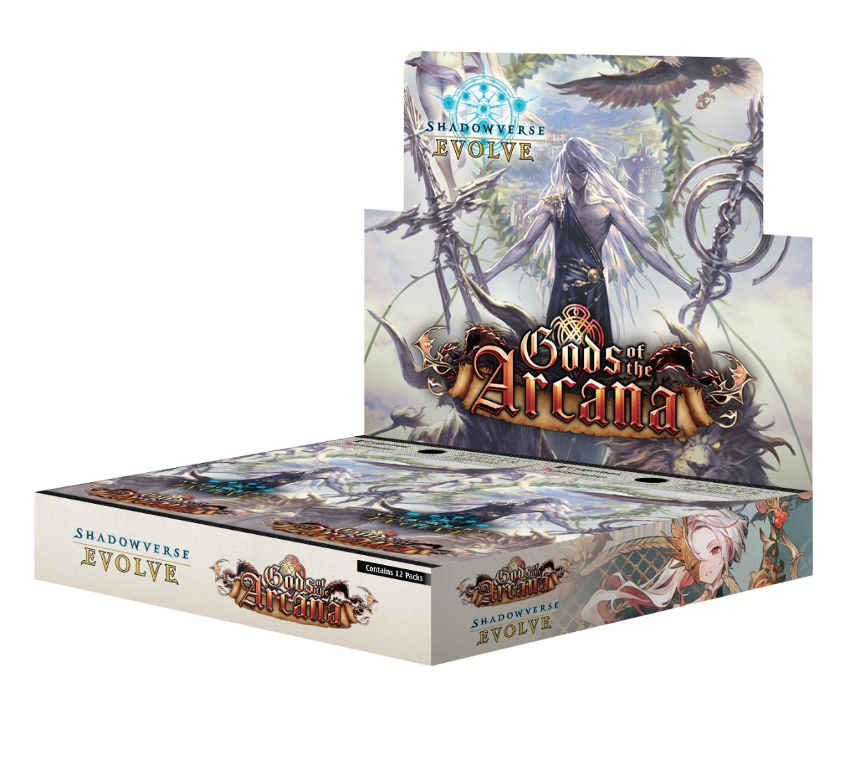 SHADOWVERSE EVOLVE BP10 - DISPLAY DE 12 BOOSTERS GODS OF THE ARCANA EN