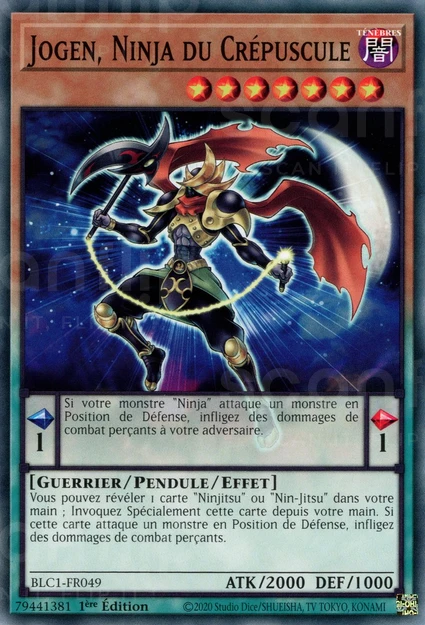 BLC1-FR049 JOGEN, NINJA DU CREPUSCULE (COMMUNE) - [FR]