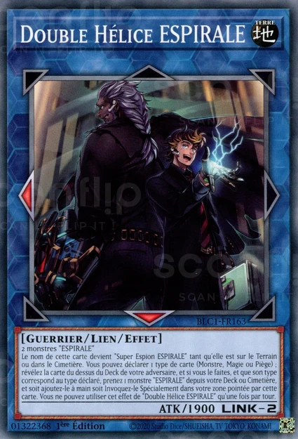BLC1-FR163 DOUBLE HELICE ESPIRALE (COMMUNE) - [FR]