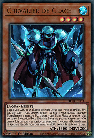 YGO [FR] BROL-FR014 CHEVALIER DE GLACE (ULTRA RARE)