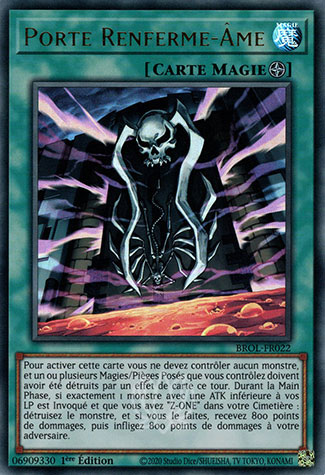 YGO [FR] BROL-FR022 PORTE RENFERME-&Acirc;ME (ULTRA RARE)