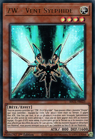 YGO [FR] BROL-FR025 ZW - VENT SYLPHIDE (ULTRA RARE)