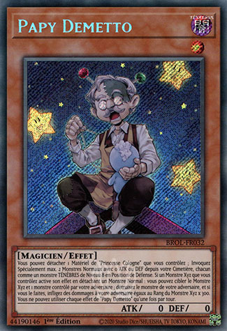 YGO [FR] BROL-FR032 PAPY DEMETTO (SECRET RARE)