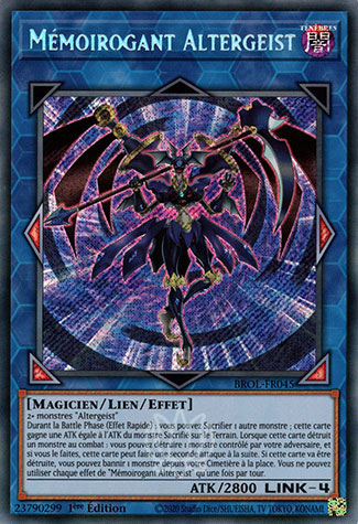 YGO [FR] BROL-FR045 MEMOIROGANT ALTERGEIST (SECRET RARE)