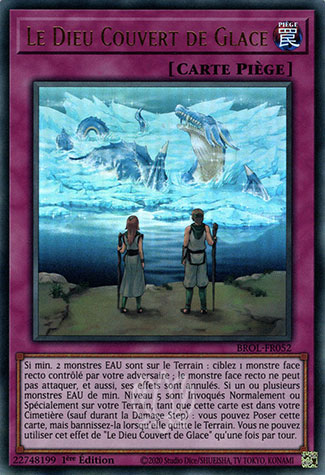 YGO [FR] BROL-FR052 LE DIEU COUVERT DE GLACE (ULTRA RARE)