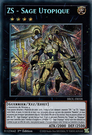 YGO [FR] BROL-FR058 ZS - SAGE UTOPIQUE (SECRET RARE)