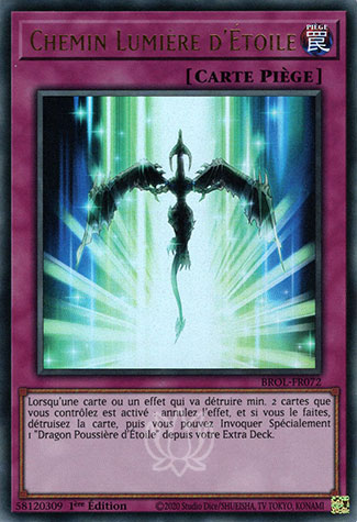 YGO [FR] BROL-FR072 CHEMIN LUMIERE D'&Eacute;TOILE (ULTRA RARE)
