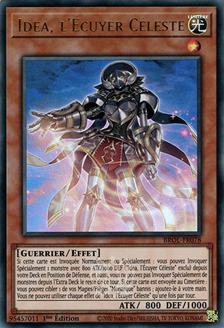 YGO [FR] BROL-FR078 IDEA, L'&Eacute;CUYER CELESTE (ULTRA RARE)