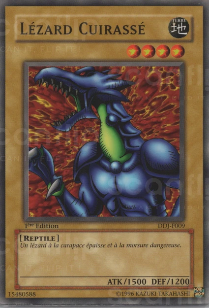 YGO [FR] DDJ-F009 L&Eacute;ZARD CUIRASS&Eacute; (COMMUNE)