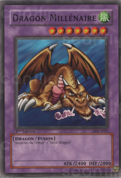 YGO [FR] DDJ-F023 DRAGON MILL&Eacute;NAIRE (COMMUNE)