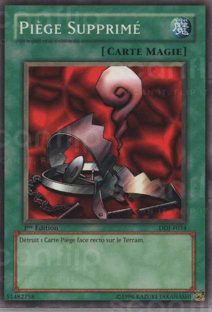 YGO [FR] DDJ-F034 PI&Egrave;GE SUPPRIM&Eacute; (COMMUNE)