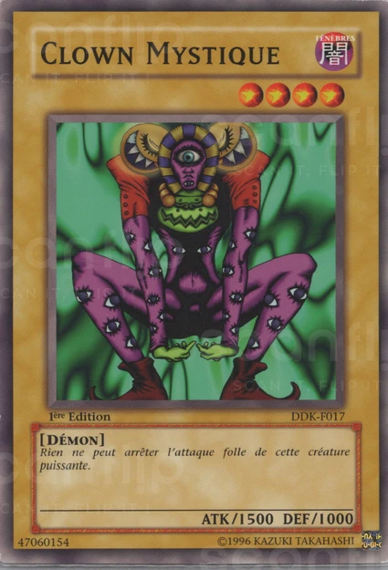 YGO [FR] DDK-F017 CLOWN MYSTIQUE (COMMUNE)