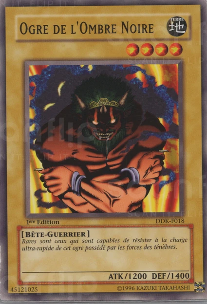 YGO [FR] DDK-F018 OGRE DE L'OMBRE NOIRE (COMMUNE)