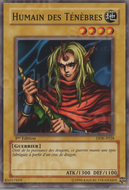 YGO [FR] DDK-F028 HUMAIN DES T&Eacute;N&Egrave;BRES (COMMUNE)