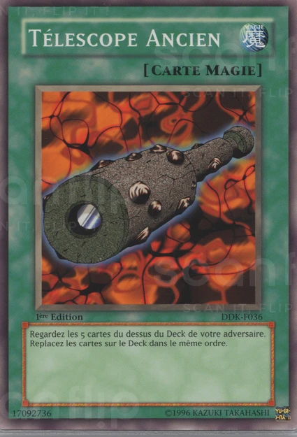 YGO [FR] DDK-F036 T&Eacute;LESCOPE ANCIEN (COMMUNE)