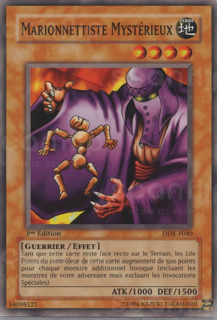 YGO [FR] DDK-F040 MARIONNETTISTE MYST&Eacute;RIEUX (COMMUNE)