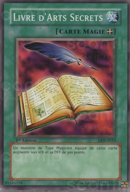 YGO [FR] DDY-F019 LIVRE D'ARTS SECRETS (COMMUNE)