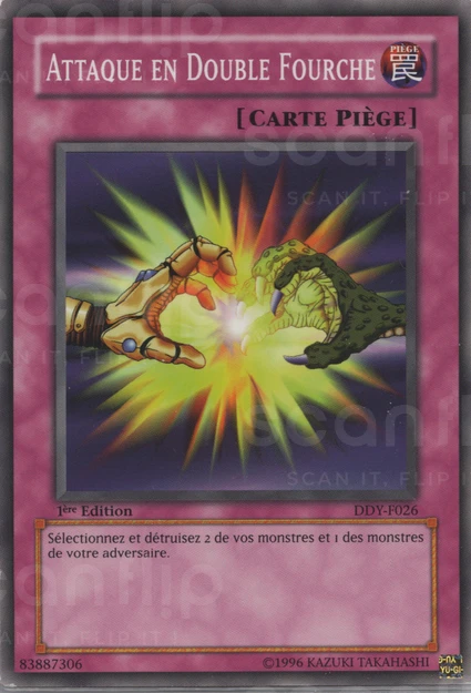 YGO [FR] DDY-F026 ATTAQUE EN DOUBLE FOURCHE (COMMUNE)