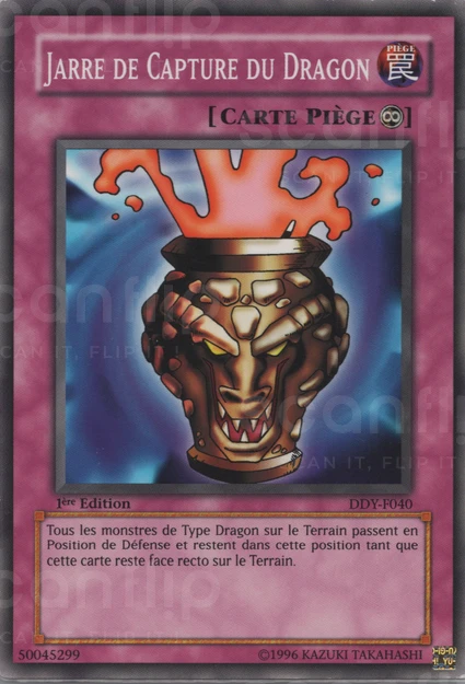 YGO [FR] DDY-F040 JARRE DE CAPTURE DU DRAGON (COMMUNE)