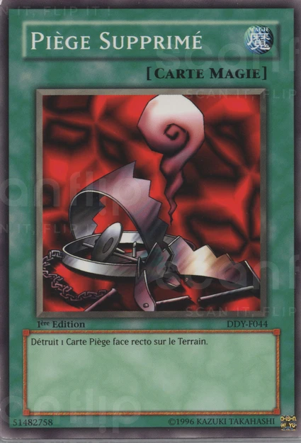 YGO [FR] DDY-F044 PI&Egrave;GE SUPPRIM&Eacute; (COMMUNE)