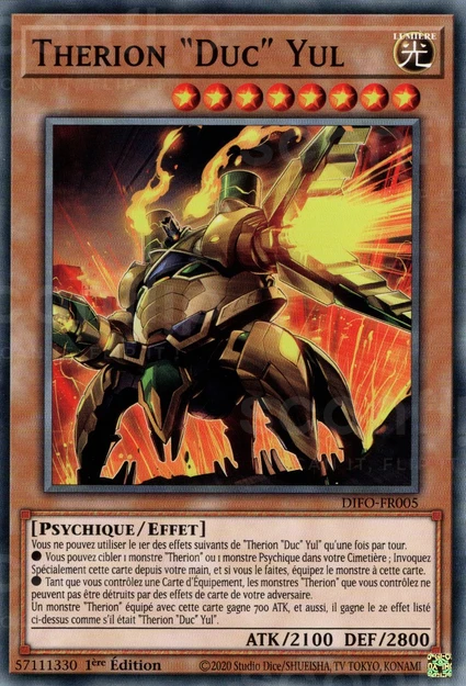 YGO [FR] DIFO-FR005 THERION "DUC" YUL (COMMUNE)