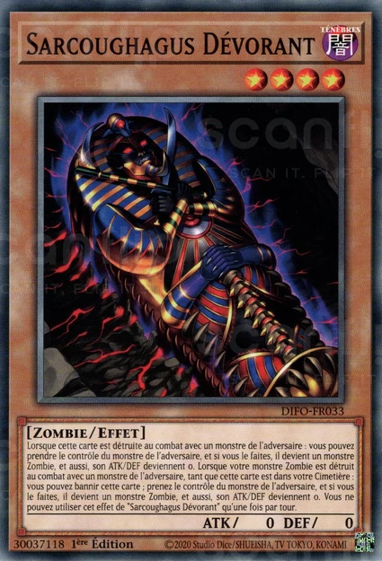 YGO [FR] DIFO-FR033 SARCOUGHAGUS DEVORANT (COMMUNE)