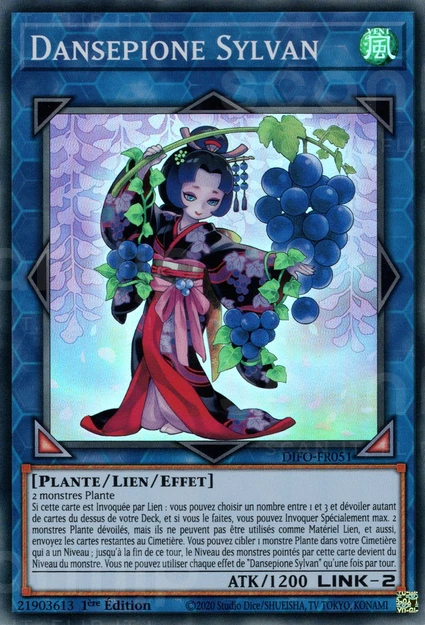 YGO [FR] DIFO-FR051 DANSEPIONE SYLVAN (SUPER RARE)