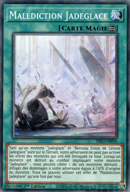 YGO [FR] DIFO-FR056 MALEDICTION JADEGLACE (COMMUNE)