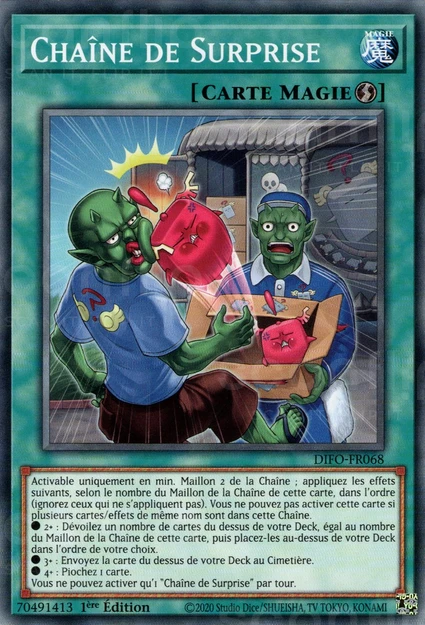 YGO [FR] DIFO-FR068 CHAINE DE SURPRISE (COMMUNE)