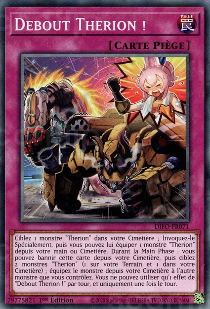 YGO [FR] DIFO-FR071 DEBOUT THERION ! (COMMUNE)