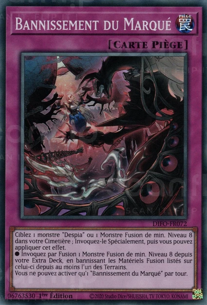 YGO [FR] DIFO-FR072 BANNISSEMENT DU MARQUE (SUPER RARE)