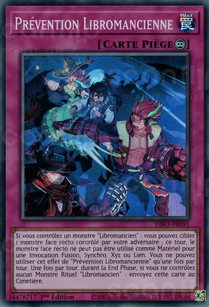 YGO [FR] DIFO-FR091 PREVENTION LIBROMANCIENNE (SUPER RARE)