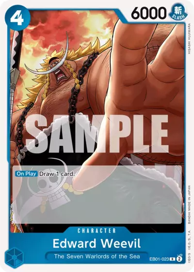 EB01-023 (R) EDWARD WEEVIL