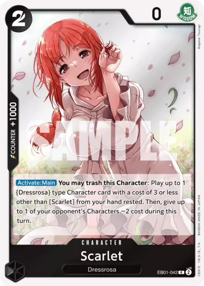 EB01-042 (R) SCARLET