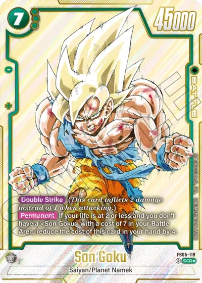 DBS [EN] SB01 (ALT) FB05-119 SON GOKU (SECRETE)