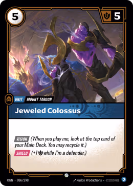 LOL [EN] OGN 086 JEWELED COLOSSUS // UNIT (COMMUNE)