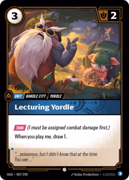 LOL [EN] OGN 087 LECTURING YORDLE // UNIT (COMMUNE)