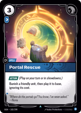 LOL [EN] OGN 102 PORTAL RESCUE // SPELL (UNCO)