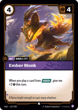 LOL [EN] OGN 167 EMBER MONK // UNIT (COMMUNE)