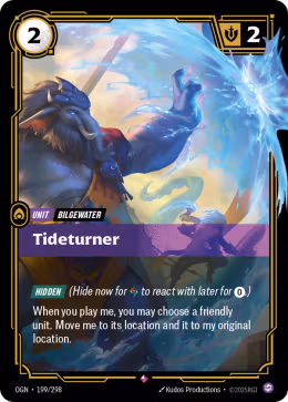 LOL [EN] OGN 199 TIDETURNER // UNIT (RARE)