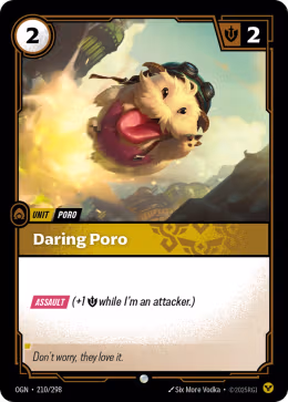 LOL [EN] OGN 210 DARING PORO // UNIT (COMMUNE)