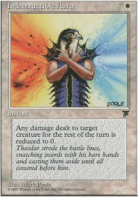 MTG [EN] CHR 007 INDESTRUCTIBLE AURA (&Eacute;PHEMERE)